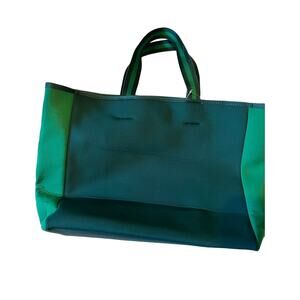 🌟3 for $35🌟 Summersalt Green Neoprene Pool Tote NWT‎ (flaws)